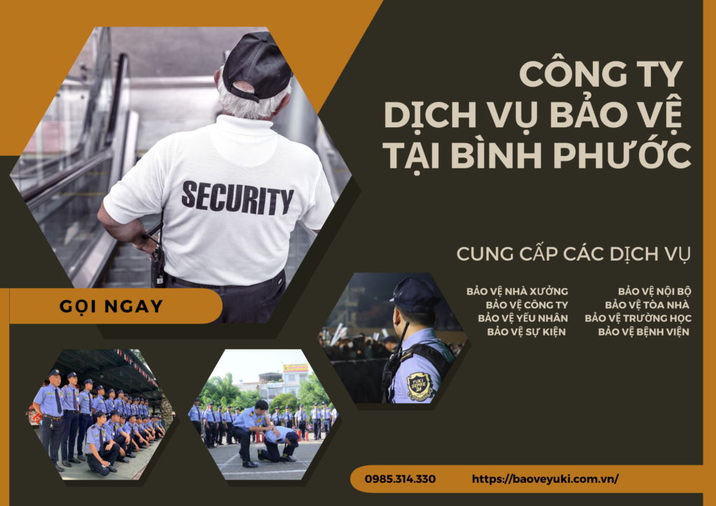 Banner quảng cáo dịch vụ bảo vệ