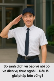 So sánh dịch vụ bảo vệ nội bộ và dịch vụ thuê ngoài
