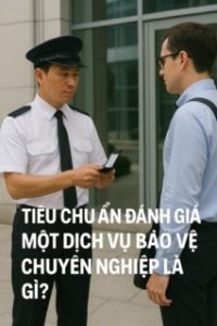 Tiêu chuẩn đánh giá một dịch vụ bảo vệ chuyên nghiệp là gì?